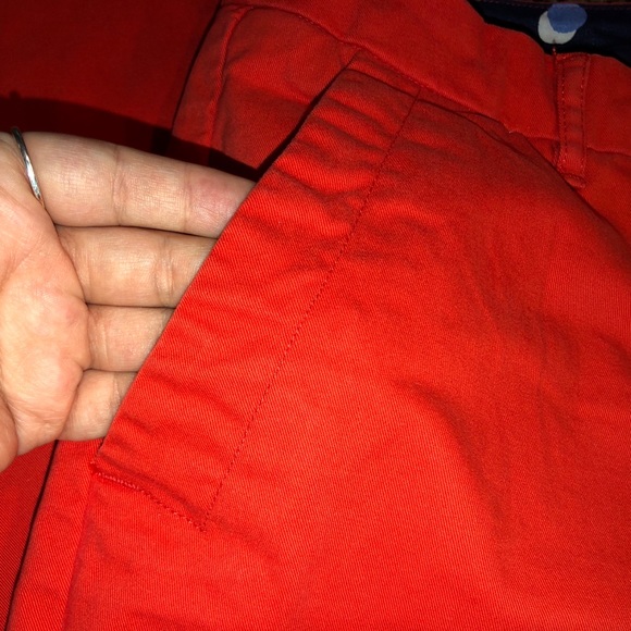 Boden Red Rachel Chino Pants | Size US 8R - Picture 6 of 8